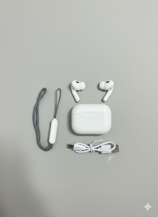 AIRPODS PRO 2ND GENERATION WITH NEW BUTTON FEATURE