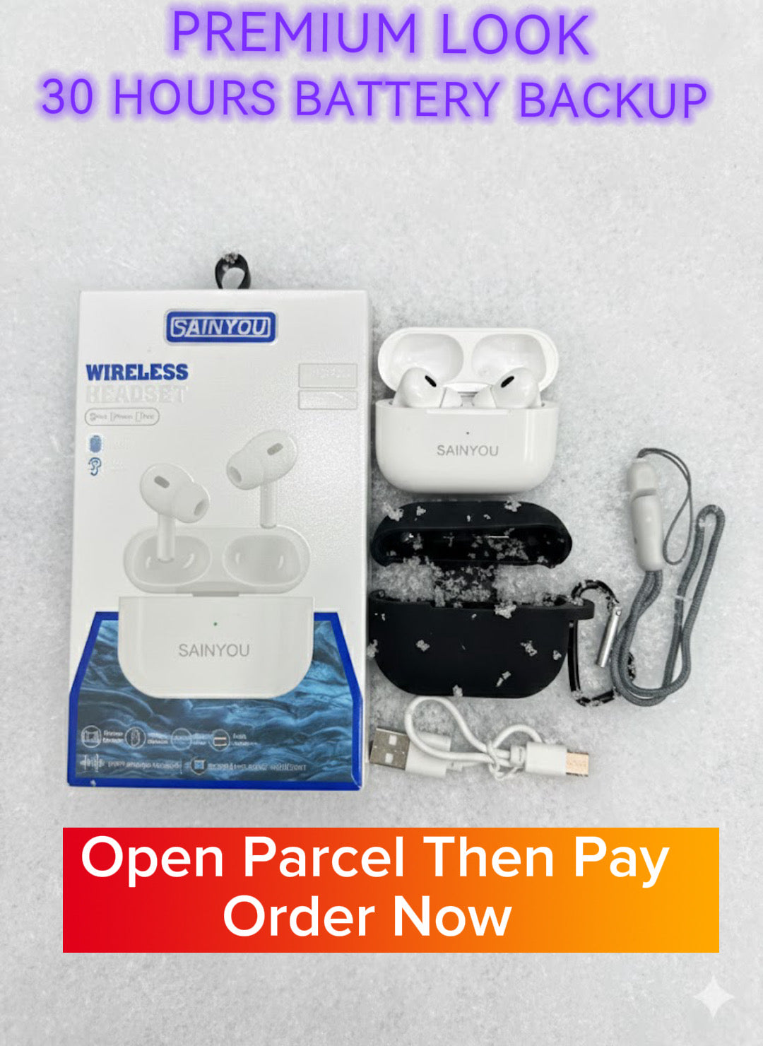 SAINYOU AIRPODS PRO 2ND GENERATION BUZZER EDITION