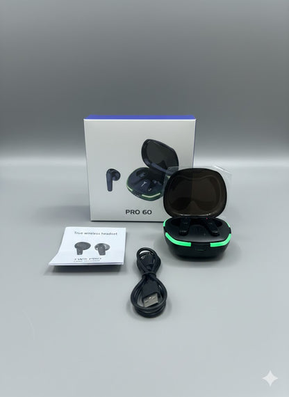 PRO 60 GAMING EARBUDS WITH LATEST BLUETOOTH 5.4